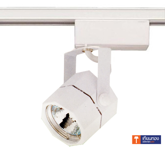 PSP โคมไฟติดราง Track Light MR16 ทรงหกเหลี่ยม MR002T สีขาว / ดำ