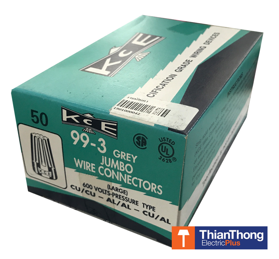 วายนัทจับสาย Wire Nut Grey – Connector Assortment เทา 99-3
