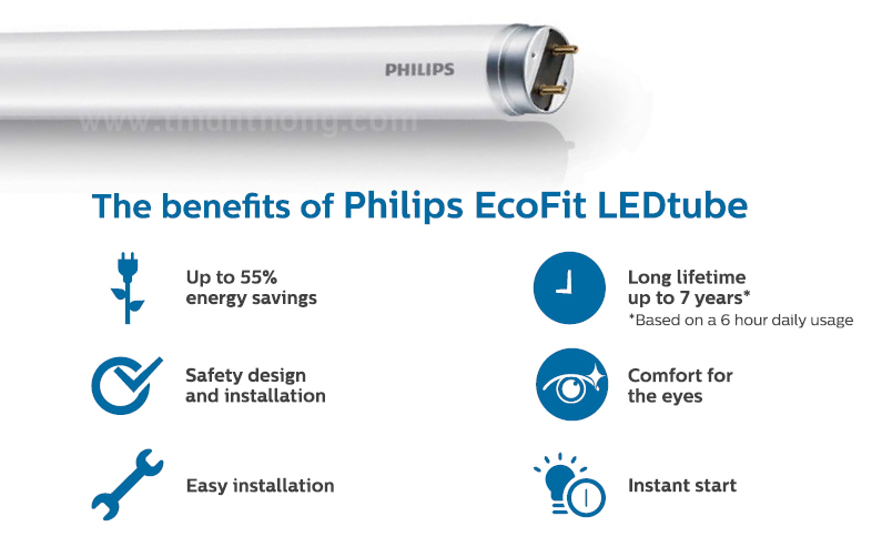 Philips EcoFit LEDtube T8