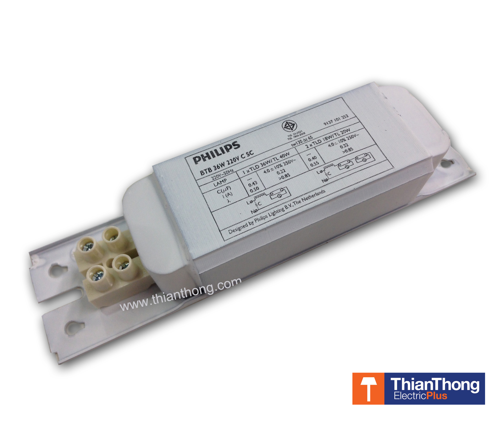 ิbtb philips 18w 36w