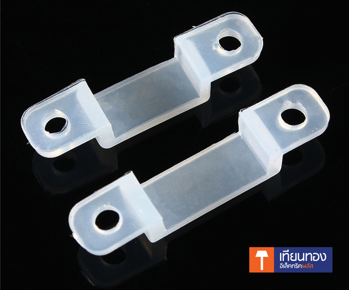 Silicon Clip Mounting 10mm Brackets for Fixing 5050 5630 LED Strip