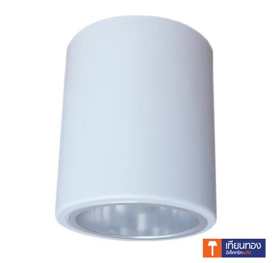 Downlight โคมไฟดาวน์ไลท์ติดลอย ทรงกลม สีขาว / สีดำ 