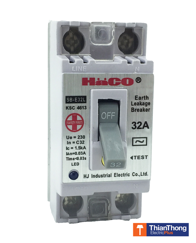  HACO LED Earth Leakage Breaker 