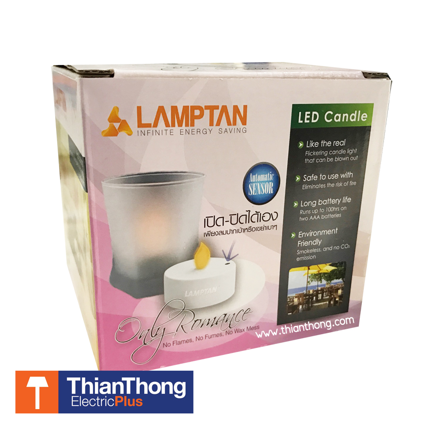 Lamptan LED Candle Hexagon Shape