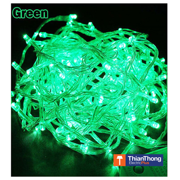 Lighting Plus ไฟกระพริบ LED ไฟประดับตกแต่ง Christmas LED String Light - แสงสีเขียว Green